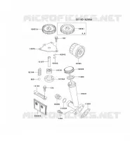 KIT DE GRAISSAGE pour Kawasaki FD MOTORS