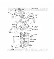 REFROIDISSEMENT pour Kawasaki FD MOTORS
