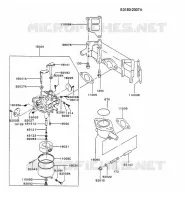 CARBURATEUR pour Kawasaki FD MOTORS