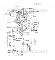 REFROIDISSEMENT pour Kawasaki FD MOTORS