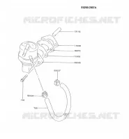 RESERVOIR CARBURANT/ROBINET pour Kawasaki FD MOTORS