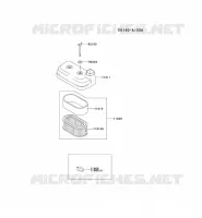 FILTRE &Agrave; AIR/POT D'&Egrave;CHAPPEMENT pour Kawasaki FD MOTORS