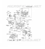 CULASSE/CARTER MOTEUR pour Kawasaki FD MOTORS