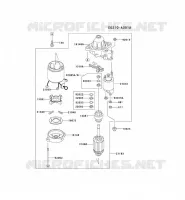 D&Eacute;MARREUR pour Kawasaki FD MOTORS