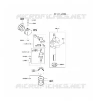 PISTON/VILEBREQUIN pour Kawasaki FD MOTORS