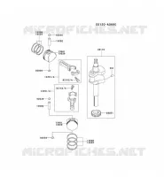 PISTON/VILEBREQUIN pour Kawasaki FD MOTORS