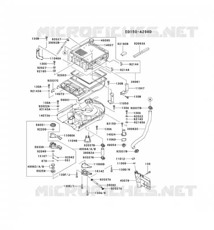 REFROIDISSEMENT Kawasaki Petits Moteurs FD FD611V FD MOTORS  FD611V-CS00