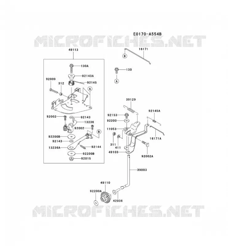 EQUIPEMENT DE CONTROLE Kawasaki Petits Moteurs FD FD620D FD MOTORS  FD620D-AB01