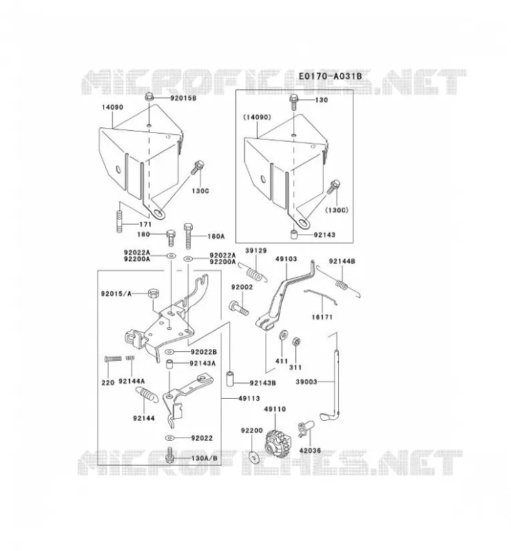 EQUIPEMENT DE CONTROLE Kawasaki Petits Moteurs FD FD620D FD MOTORS  FD620D-AS11