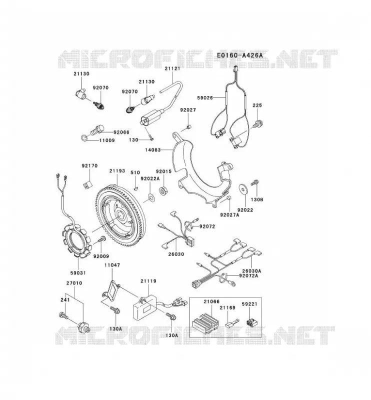 &Eacute;QUIPEMENT ELECTRIQUE Kawasaki Petits Moteurs FD FD620D FD MOTORS  FD620D-AS15
