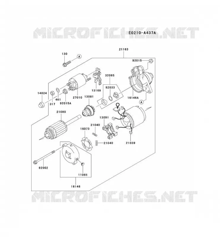 D&Eacute;MARREUR Kawasaki Petits Moteurs FD FD620D FD MOTORS  FD620D-BB01