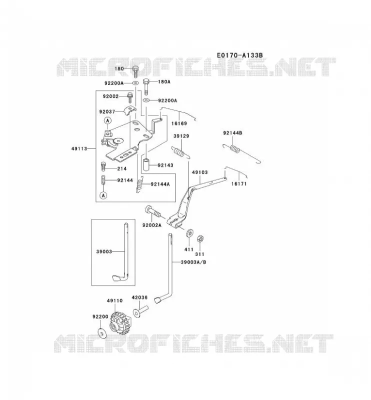 EQUIPEMENT DE CONTROLE Kawasaki Petits Moteurs FD FD620D FD MOTORS  FD620D-BS12