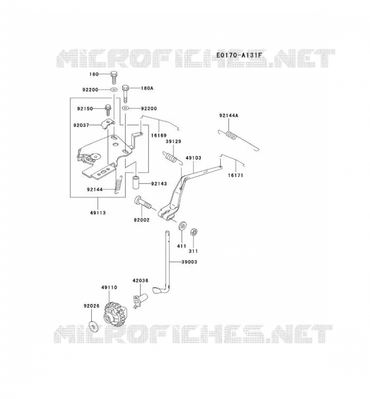 EQUIPEMENT DE CONTROLE Kawasaki Petits Moteurs FD FD620D FD MOTORS  FD620D-BS20