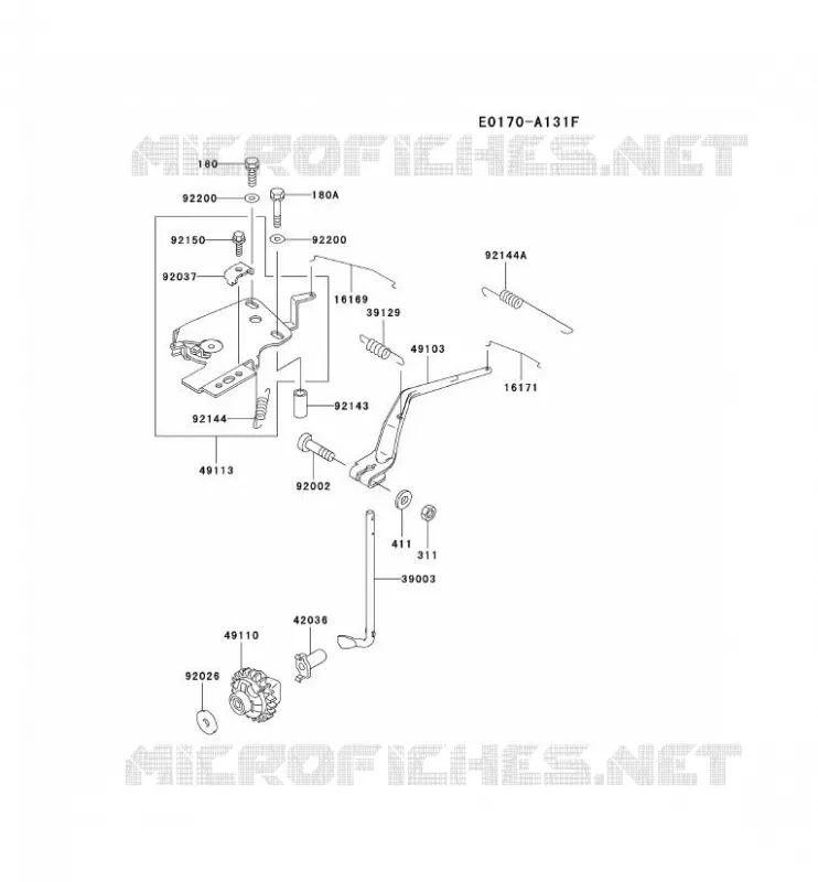 EQUIPEMENT DE CONTROLE Kawasaki Petits Moteurs FD FD620D FD MOTORS  FD620D-BS21