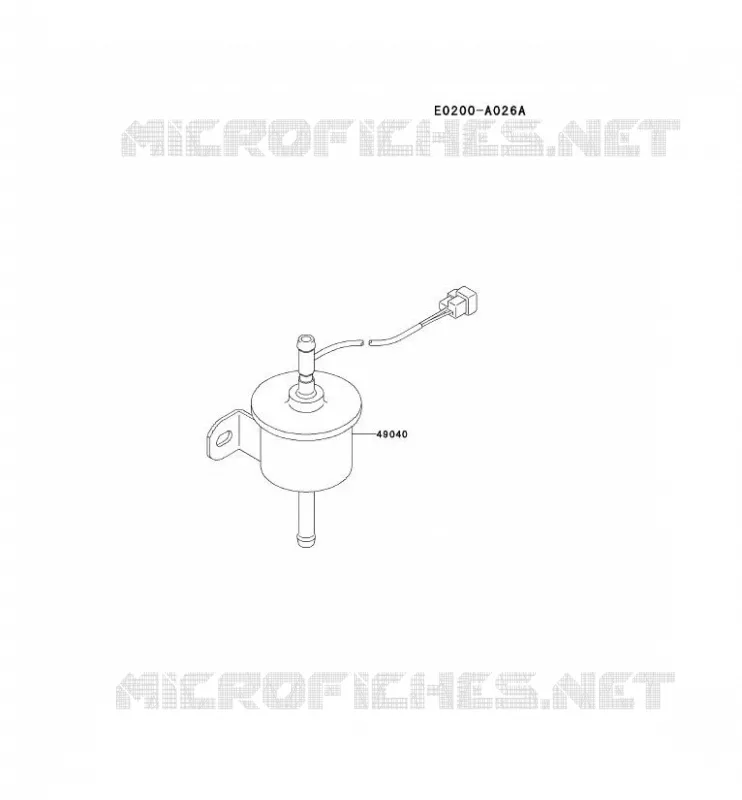 RESERVOIR CARBURANT/ROBINET Kawasaki Petits Moteurs FD FD620D FD MOTORS  FD620D-BS22