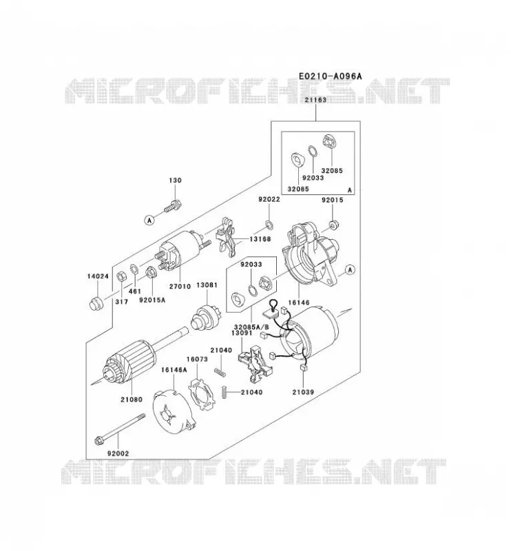 D&Eacute;MARREUR Kawasaki Petits Moteurs FD FD620D FD MOTORS  FD620D-DS01