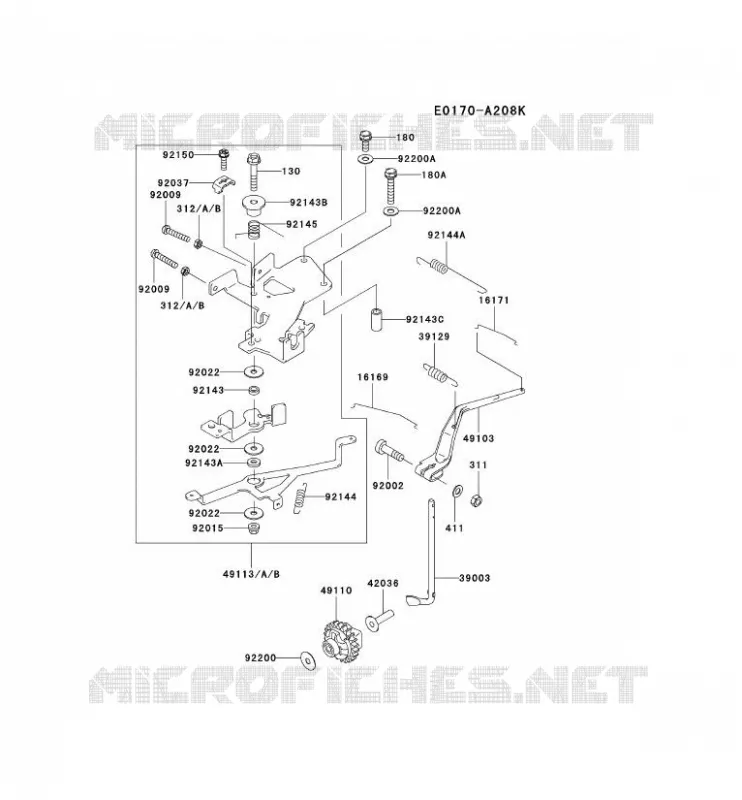 EQUIPEMENT DE CONTROLE Kawasaki Petits Moteurs FD FD620D FD MOTORS  FD620D-DS18