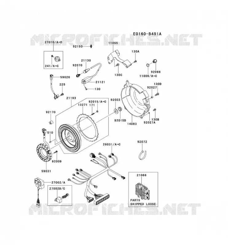 &Eacute;QUIPEMENT ELECTRIQUE Kawasaki Petits Moteurs FD FD620D FD MOTORS  FD620D-DS26