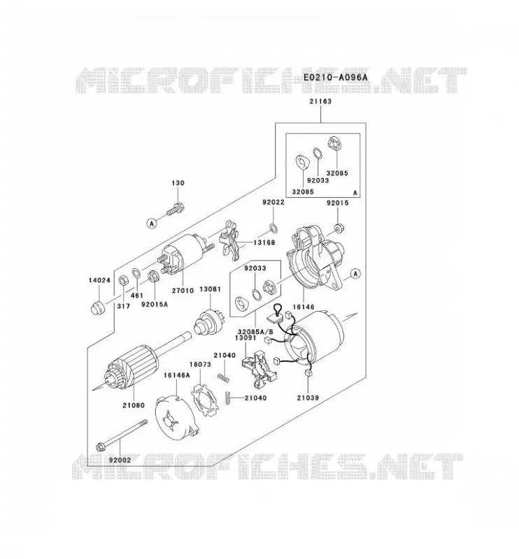 D&Eacute;MARREUR Kawasaki Petits Moteurs FD FD620D FD MOTORS  FD620D-ES01