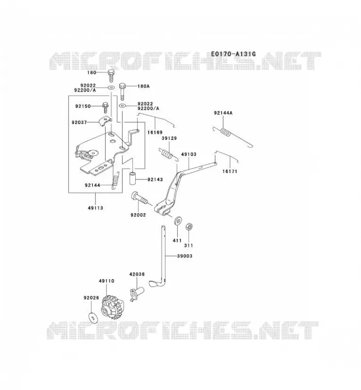 EQUIPEMENT DE CONTROLE Kawasaki Petits Moteurs FD FD620D FD MOTORS  FD620D-ES02