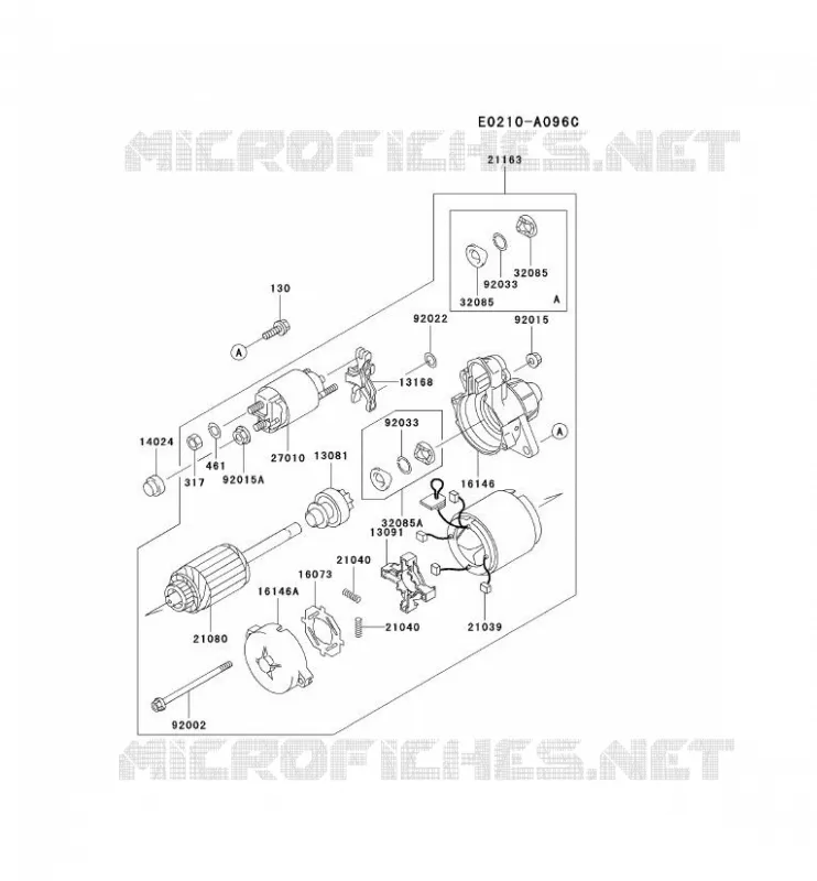 D&Eacute;MARREUR Kawasaki Petits Moteurs FD FD620D FD MOTORS  FD620D-ES04