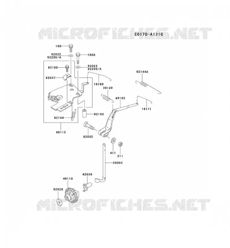 EQUIPEMENT DE CONTROLE Kawasaki Petits Moteurs FD FD620D FD MOTORS  FD620D-ES06