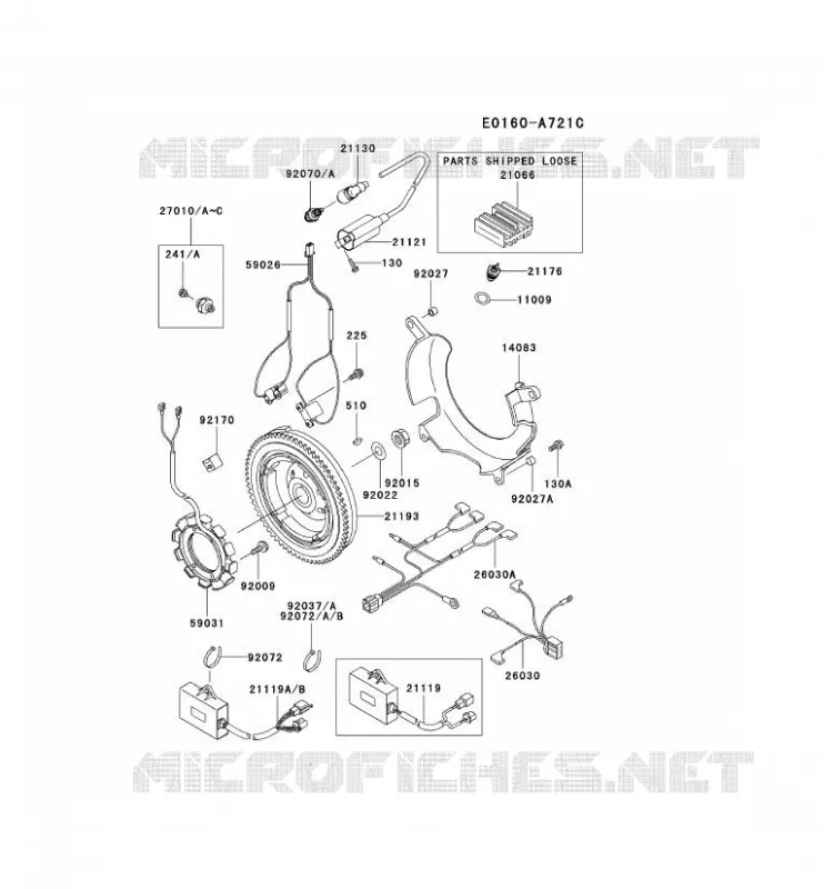 &Eacute;QUIPEMENT ELECTRIQUE Kawasaki Petits Moteurs FD FD620D FD MOTORS  FD620D-ES17