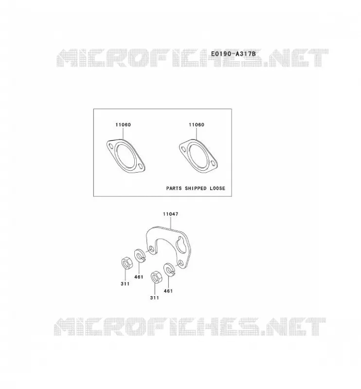 FILTRE &Agrave; AIR/POT D'&Egrave;CHAPPEMENT Kawasaki Petits Moteurs FD FD620D FD MOTORS  FD620D-ES24