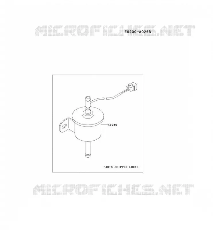 RESERVOIR CARBURANT/ROBINET Kawasaki Petits Moteurs FD FD620D FD MOTORS  FD620D-FS11