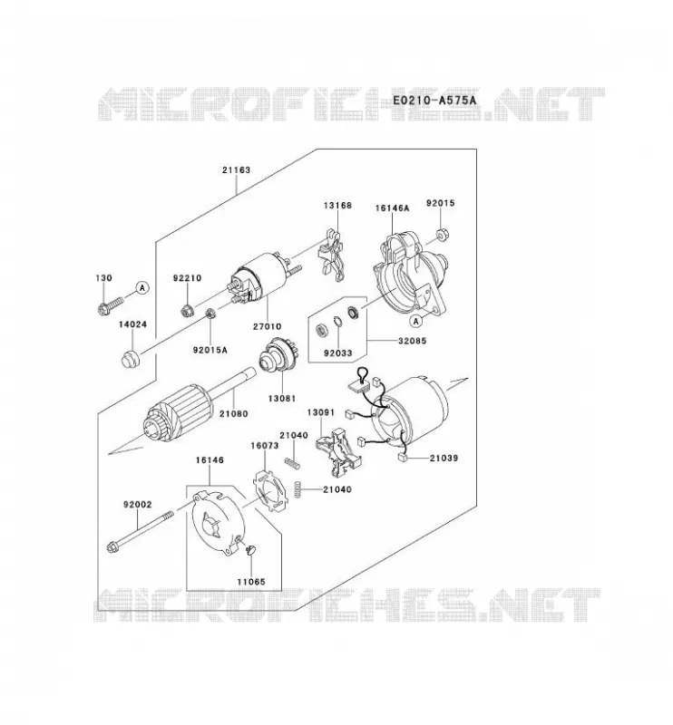D&Eacute;MARREUR Kawasaki Petits Moteurs FD FD620D FD MOTORS  FD620D-FS26