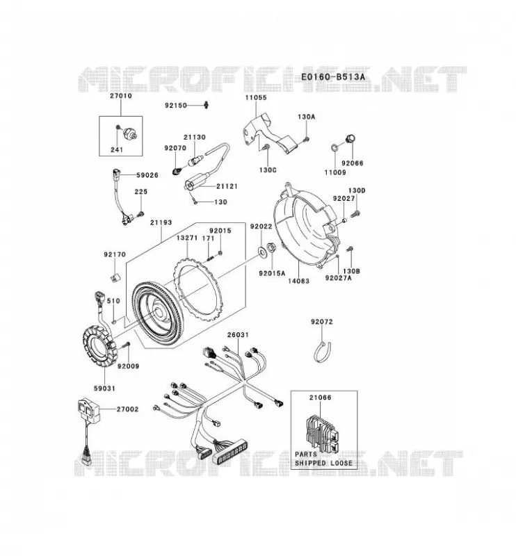 &Eacute;QUIPEMENT ELECTRIQUE Kawasaki Petits Moteurs FD FD620D FD MOTORS  FD620D-FS26
