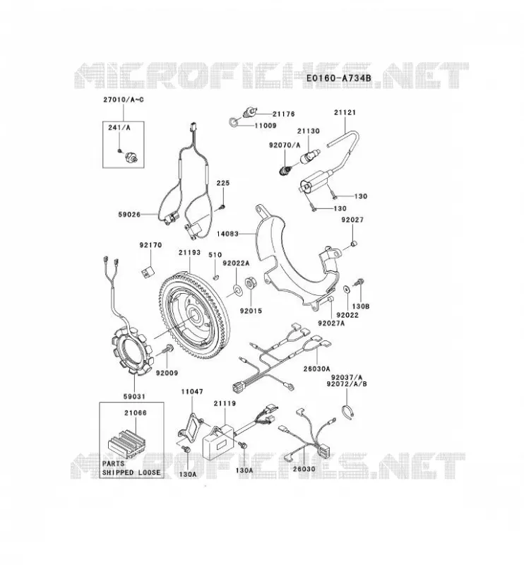 &Eacute;QUIPEMENT ELECTRIQUE Kawasaki Petits Moteurs FD FD620D FD MOTORS  FD620D-KS12