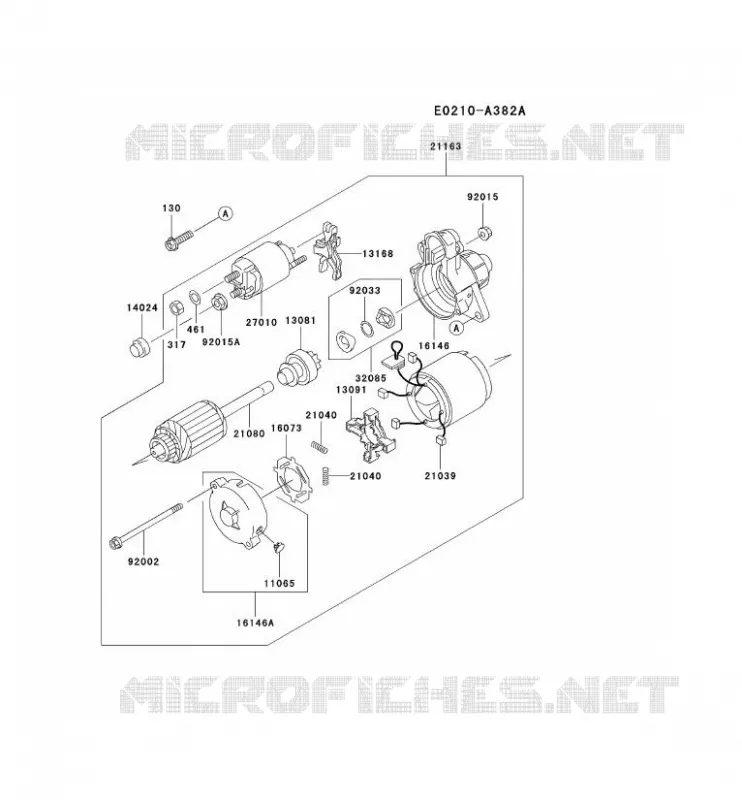 D&Eacute;MARREUR Kawasaki Petits Moteurs FD FD620D FD MOTORS  FD620D-LS11