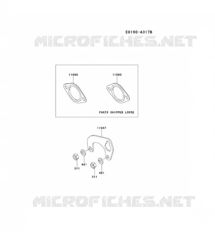 FILTRE &Agrave; AIR/POT D'&Egrave;CHAPPEMENT Kawasaki Petits Moteurs FD FD620D FD MOTORS  FD620D-NS24