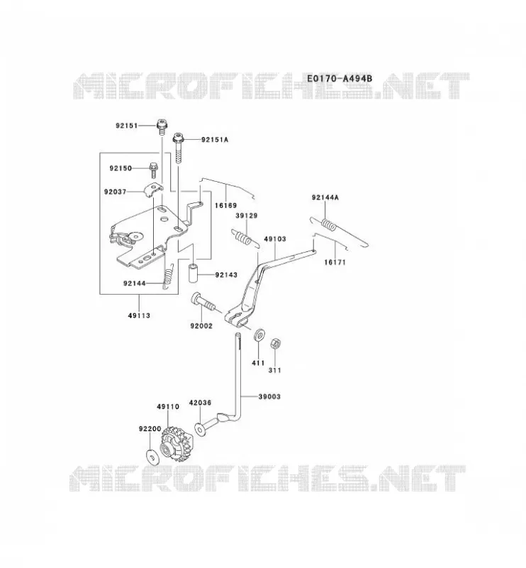 EQUIPEMENT DE CONTROLE Kawasaki Petits Moteurs FD FD620D FD MOTORS  FD620D-SS22