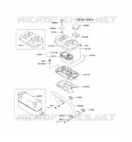 FILTRE &Agrave; AIR/POT D'&Egrave;CHAPPEMENT pour Kawasaki FD MOTORS