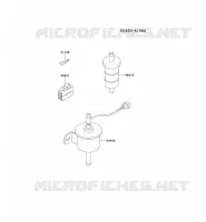 RESERVOIR CARBURANT/ROBINET pour Kawasaki FD MOTORS