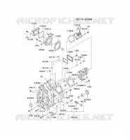 CULASSE/CARTER MOTEUR pour Kawasaki FD MOTORS