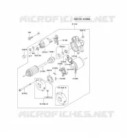 D&Eacute;MARREUR pour Kawasaki FD MOTORS
