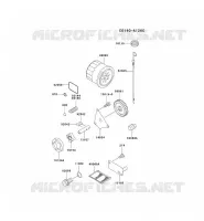 KIT DE GRAISSAGE pour Kawasaki FD MOTORS