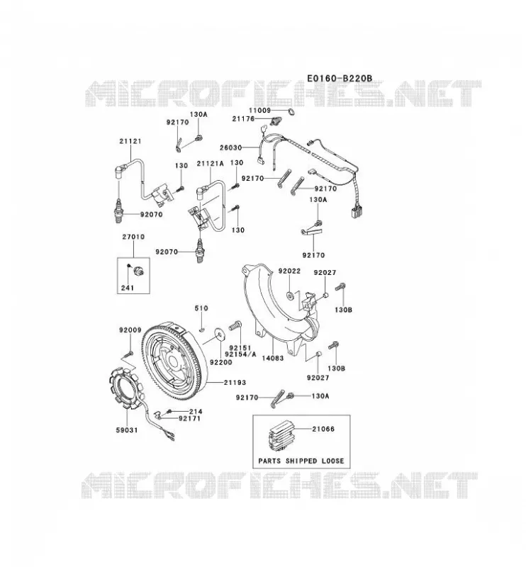 &Eacute;QUIPEMENT ELECTRIQUE Kawasaki Petits Moteurs FD FD671D FD MOTORS  FD671D-FS02