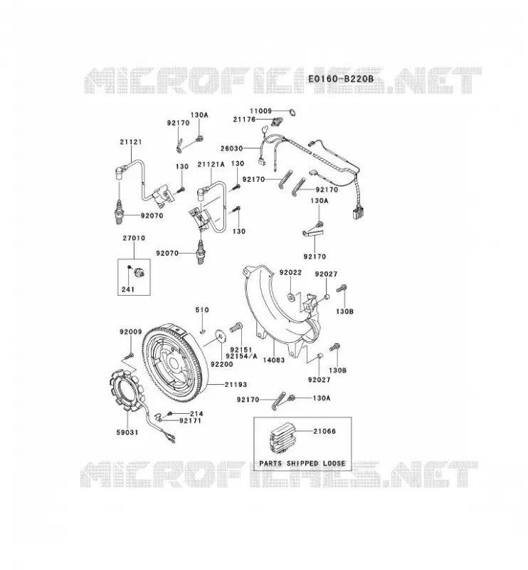 &Eacute;QUIPEMENT ELECTRIQUE Kawasaki Petits Moteurs FD FD671D FD MOTORS  FD671D-HS02