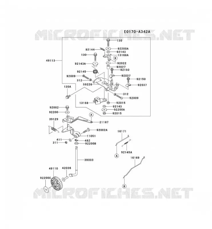 EQUIPEMENT DE CONTROLE Kawasaki Petits Moteurs FD FD711D FD MOTORS  FD711D-AS00