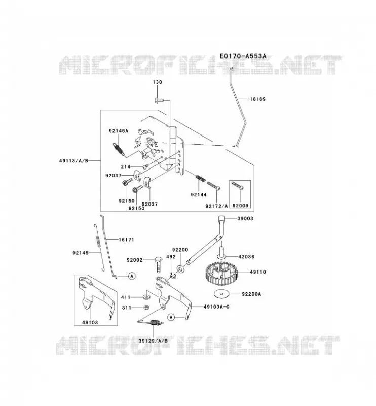 EQUIPEMENT DE CONTROLE Kawasaki Petits Moteurs FD FD731V FD MOTORS  FD731V-CS00