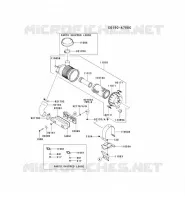 FILTRE &Agrave; AIR/POT D'&Egrave;CHAPPEMENT pour Kawasaki FD MOTORS