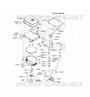 REFROIDISSEMENT pour Kawasaki FD MOTORS