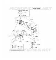 FILTRE &Agrave; AIR/POT D'&Egrave;CHAPPEMENT pour Kawasaki FD MOTORS
