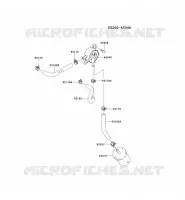 RESERVOIR CARBURANT/ROBINET pour Kawasaki FD MOTORS
