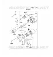 D&Eacute;MARREUR pour Kawasaki FD MOTORS