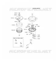 FILTRE &Agrave; AIR/POT D'&Egrave;CHAPPEMENT pour Kawasaki FD MOTORS